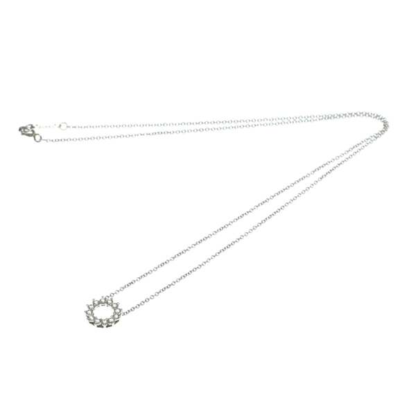 TIFFANY Authentic Silver Diamond Necklace - Picture 13 of 13